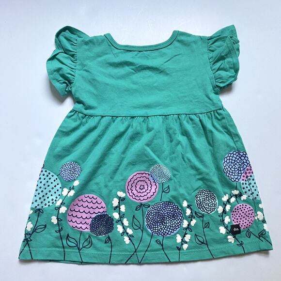 Tea Collection Floral Ruffle Dress - Picture 3 of 3